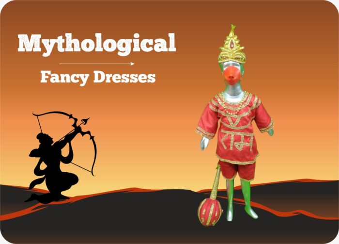 Hanuman Ji Fancy Costume For Kids